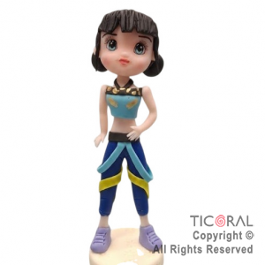 ADORNO GUERRARA K POP ZOEY PORCELANA FRIA x 1